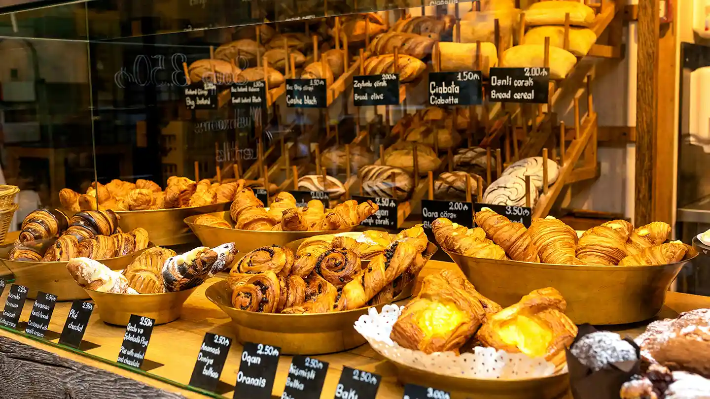 Golden Layers & Artisan Pastries